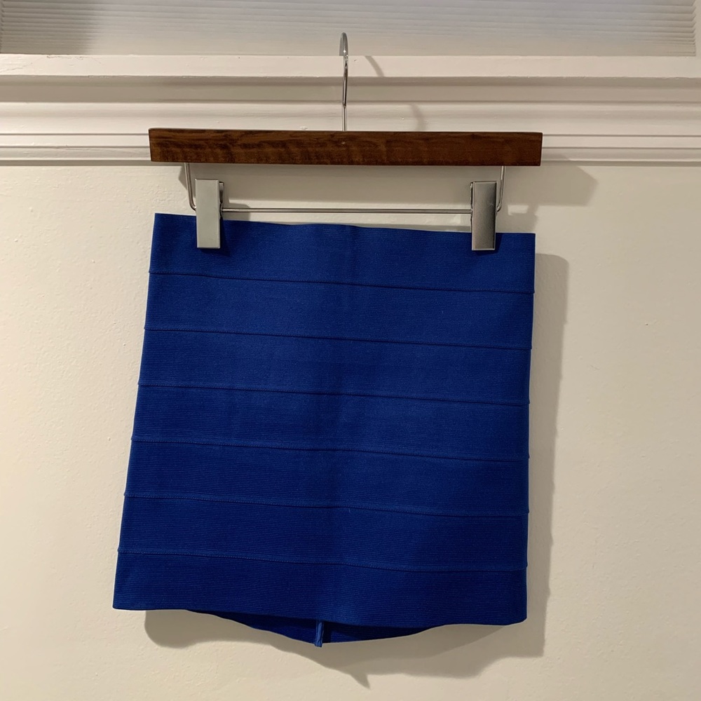 Caribbean Queen Blue Bandage Skirt (Medium)